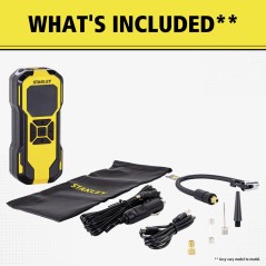 Stanley SXIF0101 Mini Air Compressor 10 Bar - Compact, Powerful & Perfect for On-the-Go Use!
